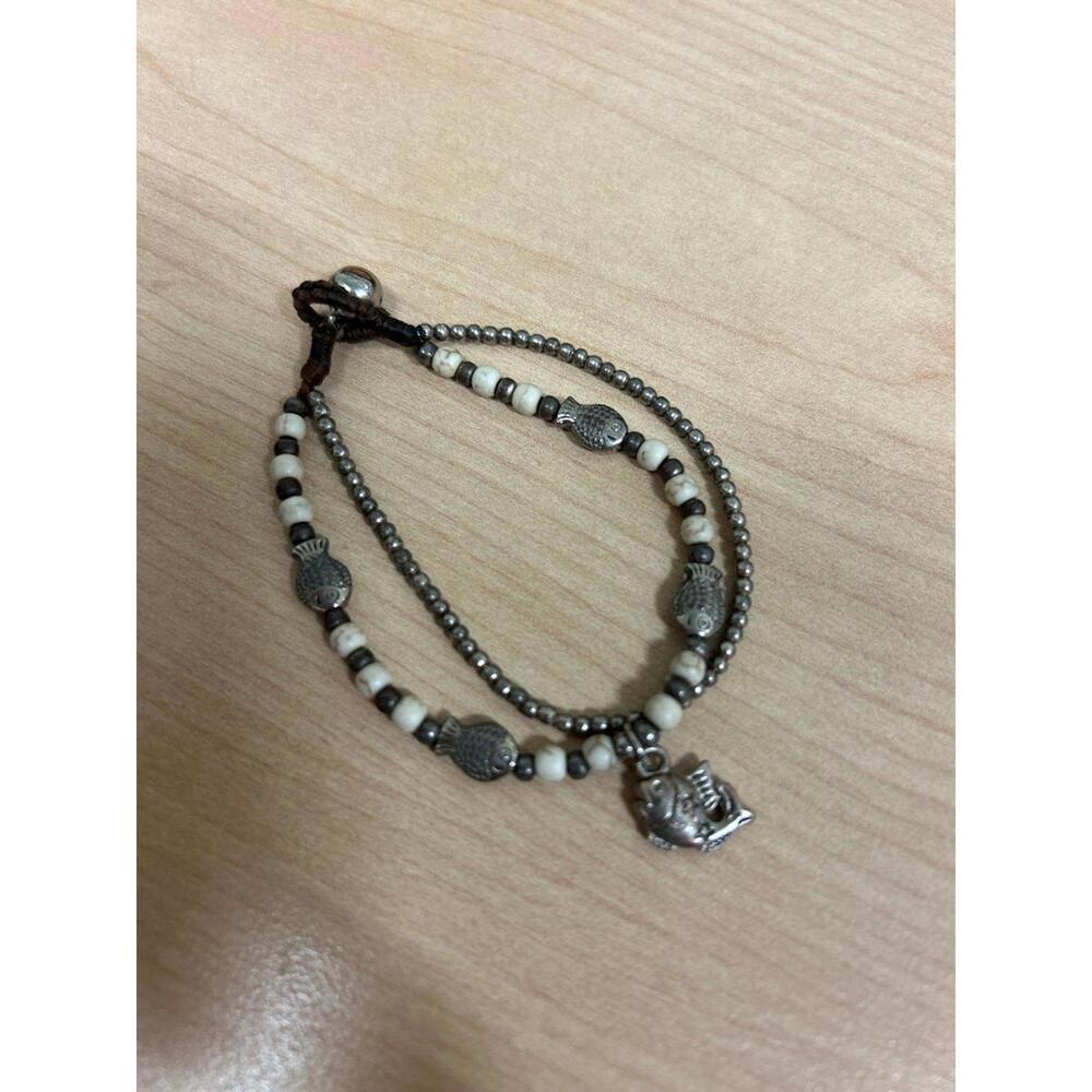Koi Fish Minimalist Double Strand Bracelet